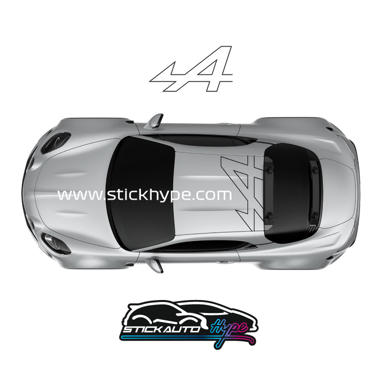 Stickers Alpine A110 Stickers Alpine A110
