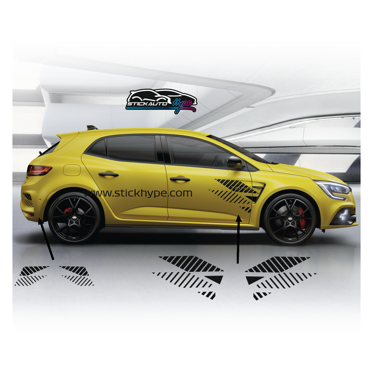 Kit Mégane 4 RS Ultime porte av. et pc ar. Renault Sport Kit Mégane 4 RS Ultime porte av. et pc ar. Renault Sport