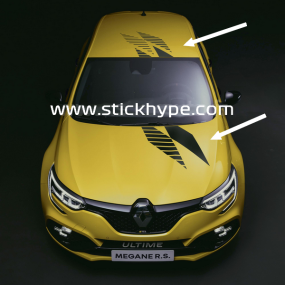 Kit Mégane 4 RS Ultime capot av. et toit Renault Sport